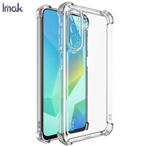 IMAK For Samsung Galaxy A26 5G Shockproof 4 Airbags Soft Rubber Clear Case Cover - Picture 1 of 7