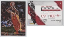 2015-16 Panini Prestige Bonus Shots Gold /10 Corey Brewer #16