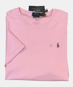 Polo Ralph Lauren Pony Short Sleeve Soft Touch Custom Slim Fit Tee T Shirt XXL - Picture 1 of 9