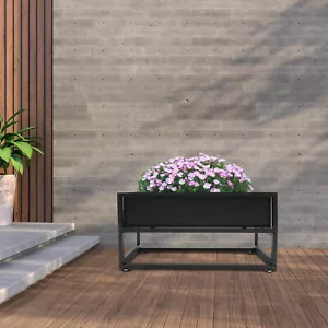 Elevated Raised Planter Bed Garden Flower Vegetable Herb Grow Box Stand Outdoor - Picture 1 of 13
