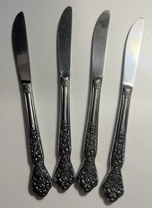 4 Versailles MSI Japan Stainless Steel Table Knives, Knife Flatware Silverware b - Picture 1 of 14
