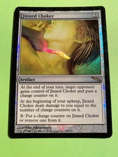 Mtg Magic the Gathering Foil Mirrodin Jinxed Choker