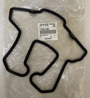 Junta de cubierta de cabeza OEM 1984-2018 Kawasaki KL600/KLR650, NEGRO PN #11009-1365 #S976 Foto 1 de 4