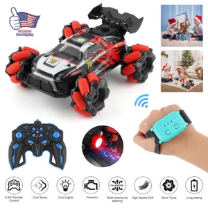 4WD Gesture Sensing 360° RC Stunt Car Off-Road Remote Control Twist Car Toy Gift - Picture 1 of 12