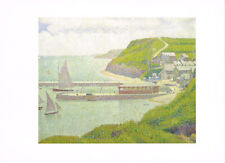 Port en Bessin Outer Harbour High Tide by Georges Seurat Print Picture WP#33