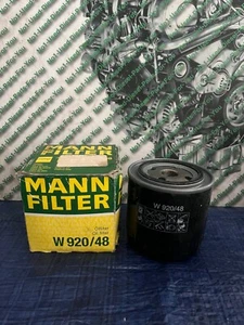 FILTRO OLIO MOTORE MANN-FILTER W 920/48 P NUOVO RICAMBIO OE - Foto 1 di 1