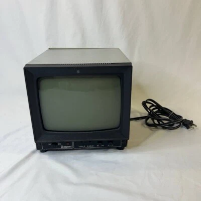 Ikegami PM-930A 9" Black and White CRT Security Monitor - Image 1 of 4
