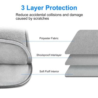 Custodia universale per laptop notebook laptop cover notebook universale notebook - Immagine 1 di 4