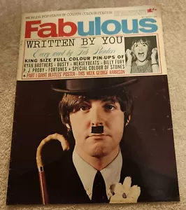 Fabulous Magazine 8 Jan, 1966 - Beatles, Stones, Merseybeats, Fortunes, Dusty. - Foto 1 di 8