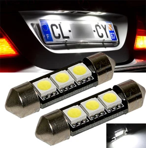 2 ampoules à LED 41 mm feux de plaque pour auto - Imagen 1 de 1