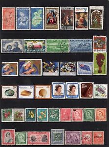 NEW ZEALAND No.116  STAMP  COLLECTION OF (41) STAMPS VFU