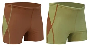 ACCLAIM Cairns Boxer Trunks Retro 1970's Boys Tie Cord Lycra Swimming Seconds - Picture 1 of 14