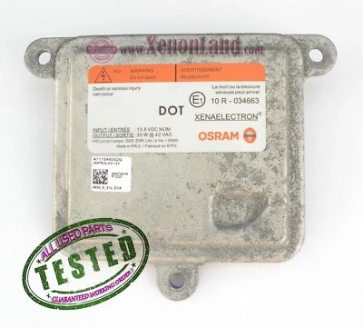 Ford Focus 3 XENON Scheinwerfer Steuergerät OSRAM Xenaelectron A71154400DG - Bild 1 von 2