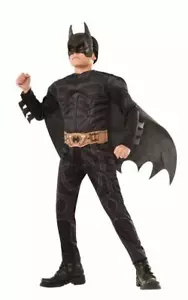 Disfraz DC Batman Caballero Oscuro Pecho Muscular Niño Talla: M (8-10) - Imagen 1 de 2