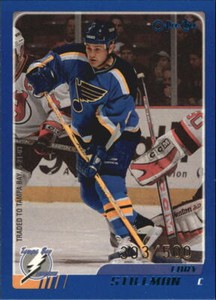 2003-04 OPC Blue #45 Cory Stillman /500 - NM-MT