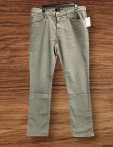 J Brand Tyler Soft Twill Pants Slim Fit Straight Leg Mens 38x33 Grey NWT - Picture 1 of 21