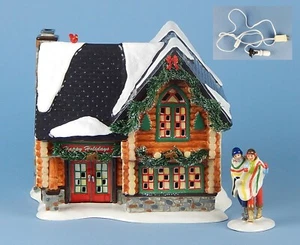 DEPT 56 Snow Village Winter Retreat, Top Zustand! - Bild 1 von 9