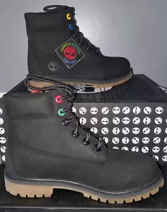 NUOVI STIVALI IMPERMEABILI IN PELLE TIMBERLAND® PREMIUM 6 POLLICI JUNIOR US 5,5 - Foto 1 di 5