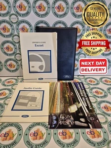 FORD ESCORT 1996-2000 OWNERS GUIDE MANUAL AND AUDIO GUIDE IN ORIGINAL FOLDER - Picture 1 of 6