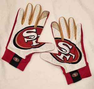 Nike San Francisco 49ers Lightweight Stadium Fan Gloves GF0399 2XL - Picture 1 of 3