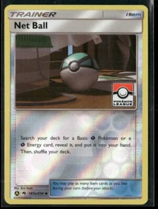 Pokemon TCG Net Ball 187a/214 Alt Art Lost Thunder League Promo - Picture 1 of 1