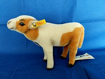 Steiff 072949 - Kalb Sulla  ca. 22 cm Mohair - unbespielt mit KFS - Rarität - - Bild 1 von 4