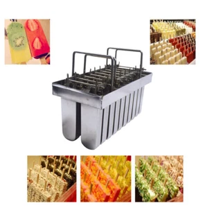 Brand New Full Stainless 20pcs Ice Lolly Mold Popsicle Mold Pop Maker 108ml Hot - Picture 1 of 7