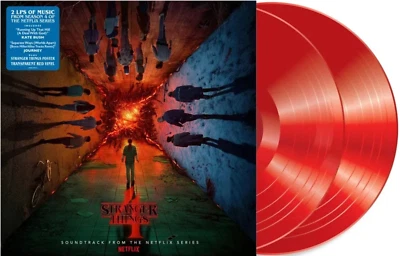 Various Stranger Things Season 4 Lim.  2 LP Transparent Red Vinyl Gatefold NEU - Bild 1 von 2