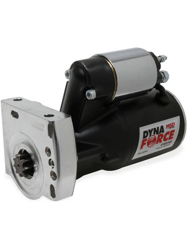MSD Starter Dynaforce Mini Black Powdercoated For Chevy Small Block Ls (50963) - Image 1 of 4