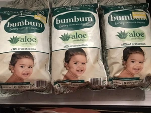 BumBum Luxus Hautpflege Einwegwindeln Größe 4 3er Pack 18 Stück - Bild 1 von 5