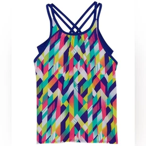 TYR Girls' TYR Swimsuit Olivia 2 in 1 Tankini Top Size 7-8 Tankini - Picture 1 of 3