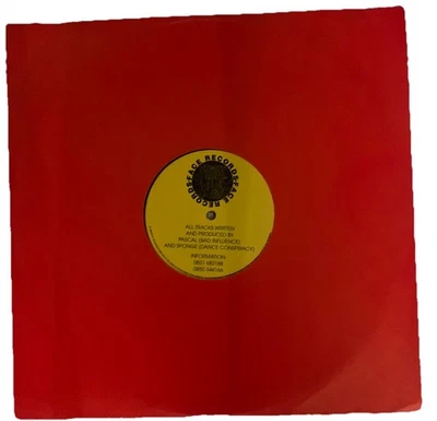 Pascal, Sponge - raw basics, red face 12" Vinyl Face records 1993 drum bass - Image 1 of 4