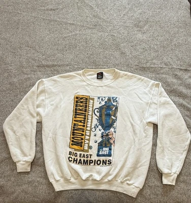 Vintage 1993 West Virginia University Mountaineers Big East Champs Sweatshirt XL - Image 1 of 4