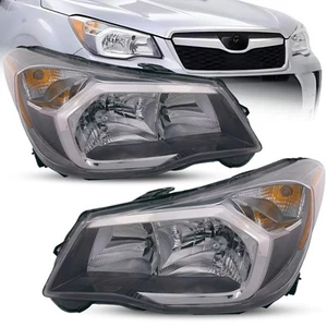 For Subaru Forester 2.0 2014-2016 Headlight Set w/Bulbs Left & Right Side - Picture 1 of 9