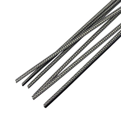 SIEMONICS 25 PCS Guitar Strip Luthier Purfling Binding Marquetry Inlay Strips 580x6x1mm
