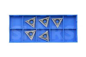 Shars 5 PCS TPGT 321 C6 Carbide Turning Insert for Alloy Steel New !{ - Picture 1 of 7