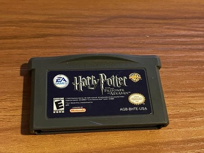 Harry Potter And The Prisoner Of Azkaban Nintendo GBA Cartridge Authentic Only - Image 1 of 2
