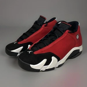 Nike Air Jordan 14 Retro Last Shot Red Black Youth 7Y / EU 40 487524-006 - Picture 1 of 11