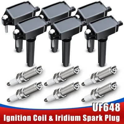 6X Bobina de encendido y 6x Bujía de iridio para Chrysler 200 2011-2017 3,6L V6 Foto 1 de 4