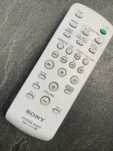 SONY RM-SC31 ORIGINAL FERNBEDIENUNG KOMPLETT AUSGEZOGEN GEREINIGT GETESTET UND FUNKTIONSFÄHIG - Bild 1 von 5
