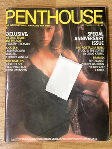 PENTHOUSE MAGAZINE - September 1975 w/ Michelle Stevens - Picture 1 of 7