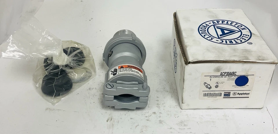 Appleton Pin & Sleeve ACP3044BC Plug 30a