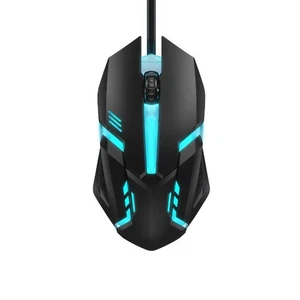 Sports LED Luminous Backlit Wired Mouse USB Wired Computer Gaming Mouse _ha - Photo 1/14