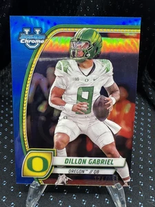 Dillon Gabriel - #124/199 - BLUE REFRACTOR - 2024 Bowman Chrome U - 3 - Picture 1 of 2