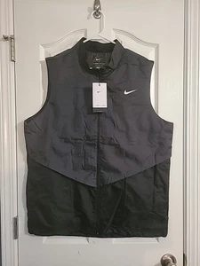 Nike Therma-FIT ADV Repel Mens Size X-Large Down Fill Black Golf Vest FQ0447-010 - Picture 1 of 7