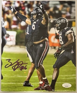 ZACCH PICKENS Signed 8x10 Photo South Carolina Gamecocks JSA COA - Picture 1 of 1
