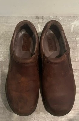 Mocasines Jackson Dansko Para Hombres 44 (11) Cuero Marrón Resistente al Deslizamiento Buen Estado Foto 1 de 4