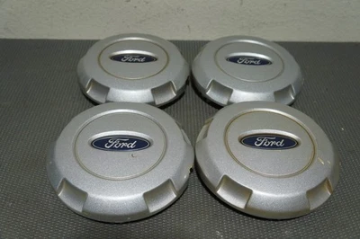 Juego de 4 tapacubos centrales de rueda Ford F-150 F150 2004-2008 OEM 4L34-1A096-AC SATINADO Foto 1 de 4