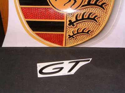 LOGOTIPO PORSCHE DESIGN "GT" LETRAS EN RELIEVE (3D)  Foto 1 de 4