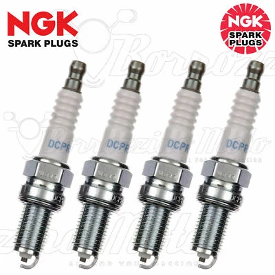 4 CANDELE ORIGINALE NGK DCPR9E APRILIA TUONO R 1000 2003 - Immagine 1 di 3